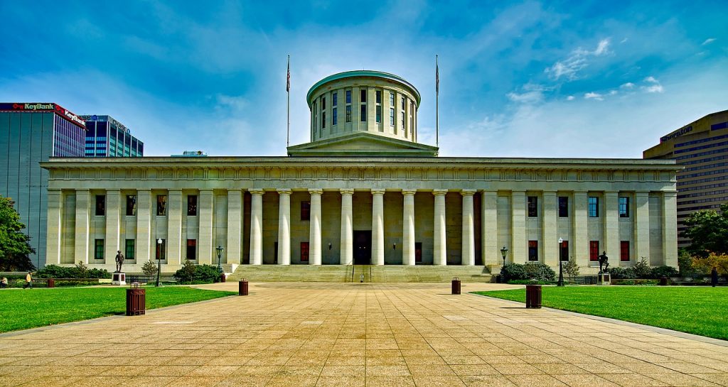 ohio statehouse, capitol, columbus